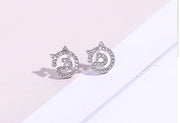 Korean Style Cat Ear Earrings for Creative Girls