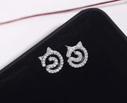Korean Style Cat Ear Earrings for Creative Girls