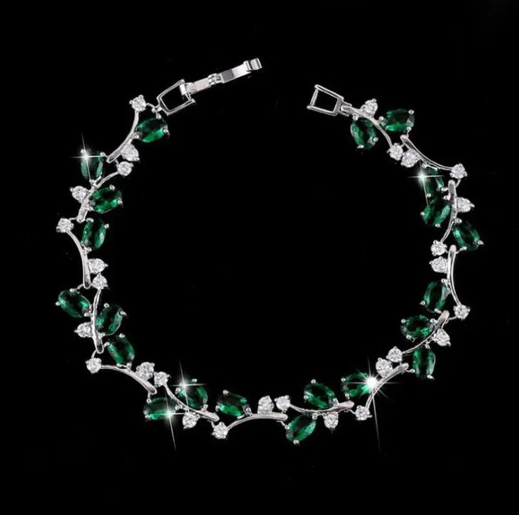 Cross-Border European-American Twisted Beaded Bracelet