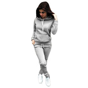 Hooded Sweatshirt Set with Matching Pants