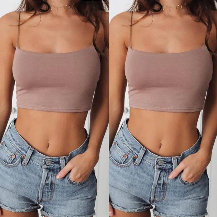 Summer Women's Casual Sleeveless Top and Tank Blouse
